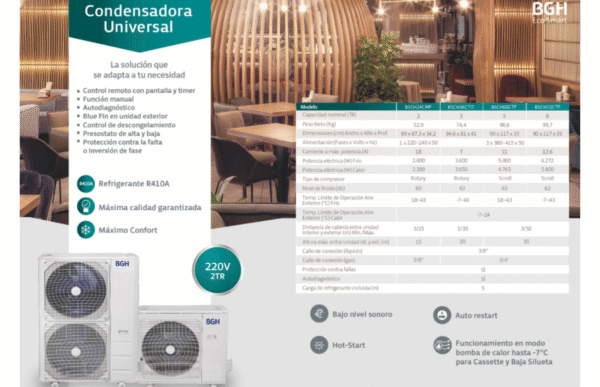 PISO TECHO BGH ON/OFF