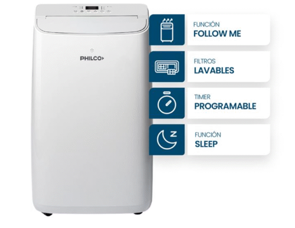 Aire acondicionado Portatil PHILCO 3500 watts - Image 2