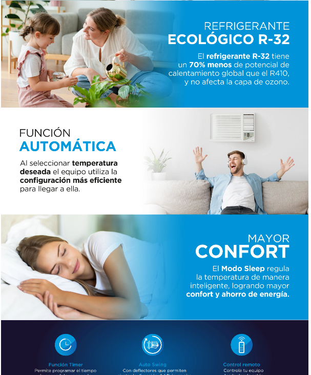 aire acondicionado de ventana