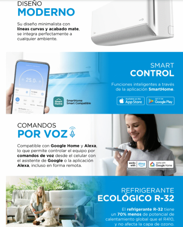 aire acondicionado breezeless 3000 frigorias