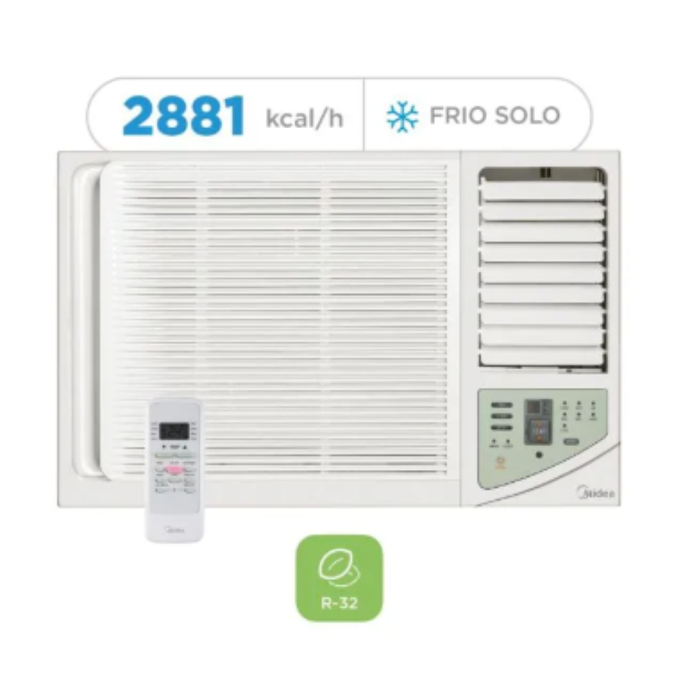 ventana midea 3000 frigorias